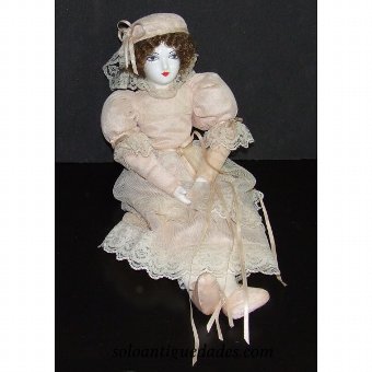 Antique Vintage Porcelain Doll