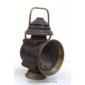 Antique English lantern lamp