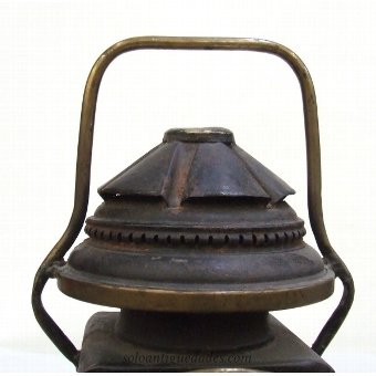 Antique English lantern lamp