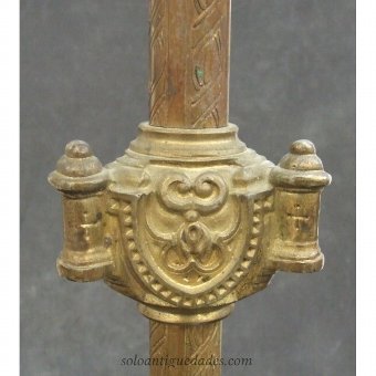 Antique Lamp gilded bronze