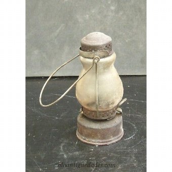 Antique Iron candle lamp