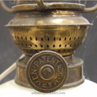 Antique Ceramic lamp with burner