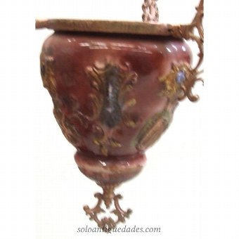 Antique Ceramic Modernist lamp