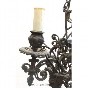 Antique Metal chandelier lamp