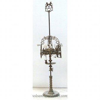 Antique Empire style lamp