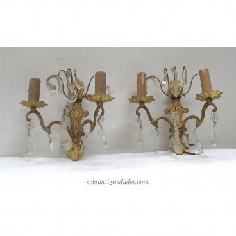 Versailles style wall lamp