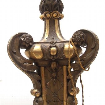 Antique Lamp, Baroque foot