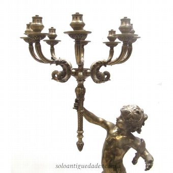 Antique Neoclassical lamp