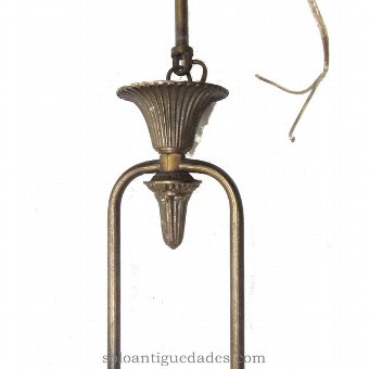 Antique Electrified Lamp