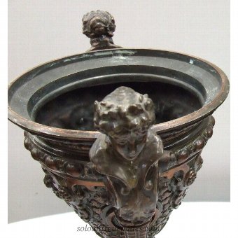 Antique Glass-metal cup
