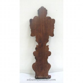 Antique Silver sculpture representing a cross