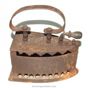 Antique Iron and iron handle