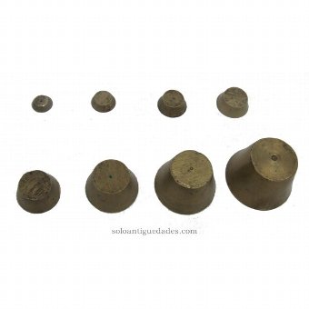 Antique Weight set "Charlemagne Cells"