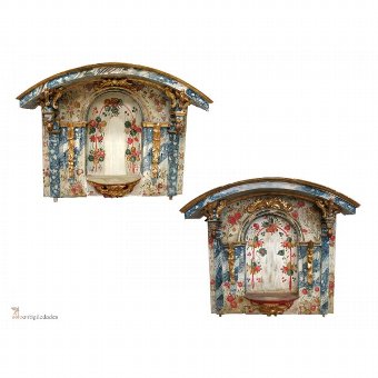 Antique Couple of beautiful Renaissance niches | ANTIQUES.CO.UK