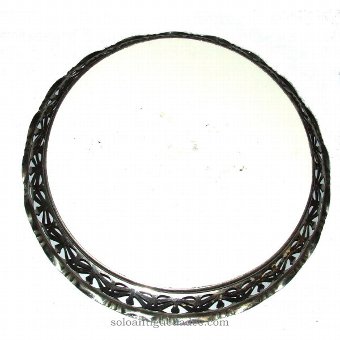 Antique Tray with circular