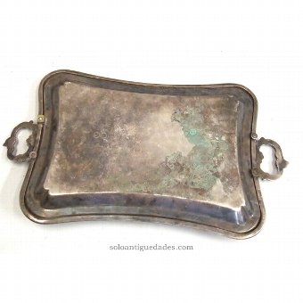 Silver tray