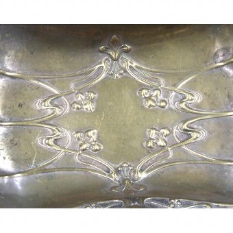 Antique Tray rectangular brass