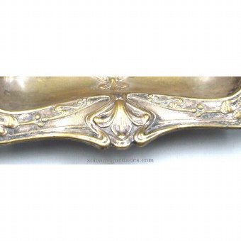 Antique Tray rectangular brass