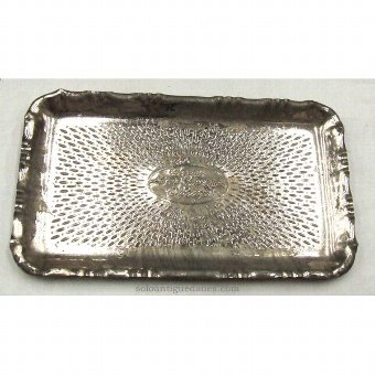 Antique Tray, compliments of the house Gomez Marias Astorga