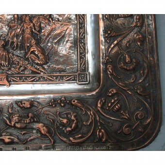 Antique Tray. The constitution of Buenos Aires