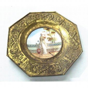 Antique Octagonal shaped tray
