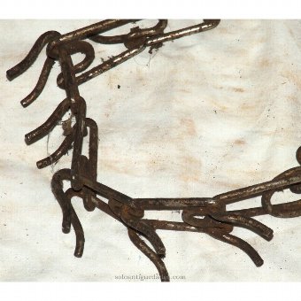 Antique Carlanca or articulated necklace for dogs