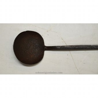 Antique Iron Ladle