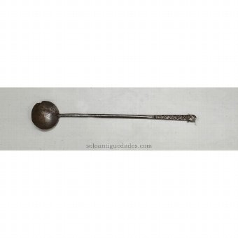 Antique Ladle engraved on the handle