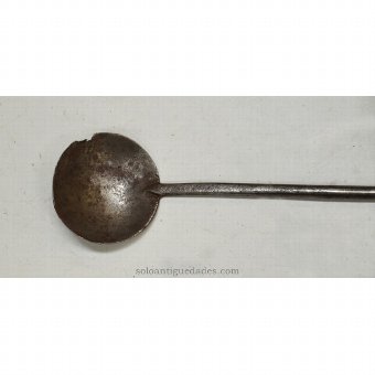 Antique Ladle engraved on the handle