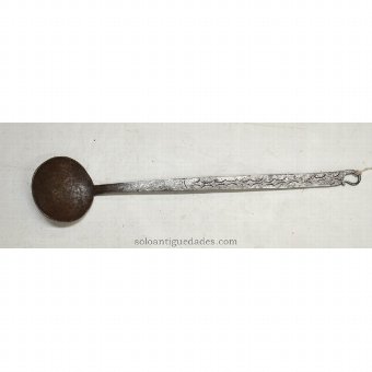 Antique Plain and decorated bucket handle
