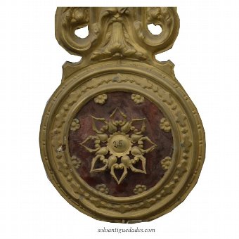 Antique Morez Clock repeat type with real pendulum