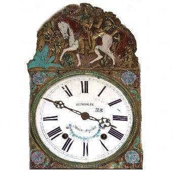 Antique Watch Type Morez. Horses in crown