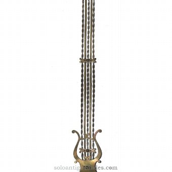 Antique Watch Type Morez. Five lyre pendulum rods
