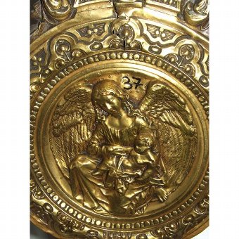 Antique Watch Type Morez. Representing Angels
