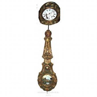 Watch Type Morez. Hunting scene