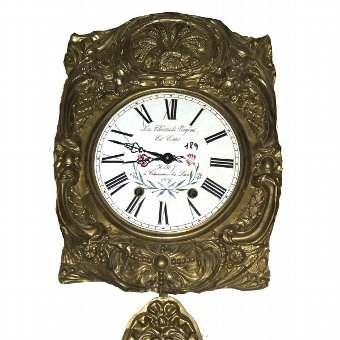 Antique Watch Type Morez. Les Chiens of Virginia. Ed cottet
