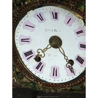Antique Watch Type Morez. Repeat with lyre pendulum