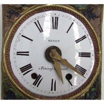 Antique Watch Type Morez. Religious Representation