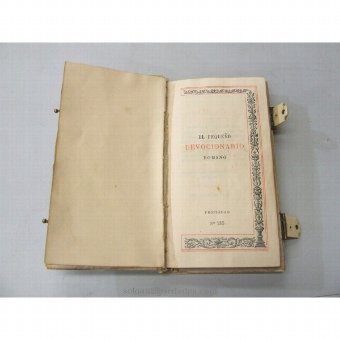 Antique Prayer Book "Prayer SMALL ROMAN"