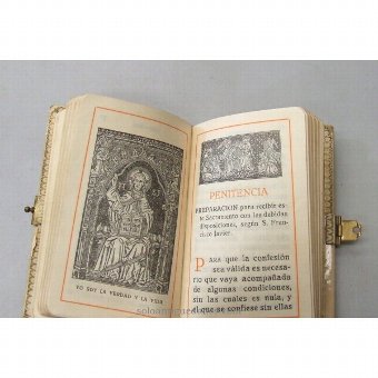 Antique Prayer Book "MANUAL EUCHARISTIC"