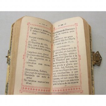 Antique Prayer Book "CHRISTIAN SOUL GUIDE"