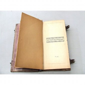 Antique Prayer book "THE OFFICE OF SUNDAY"