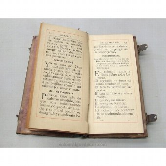 Antique Prayer book "THE OFFICE OF SUNDAY"