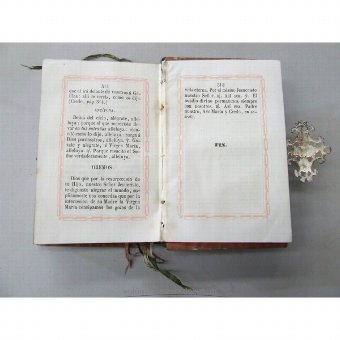 Antique Prayer Book "THE DIAMOND OF CHRISTIAN"