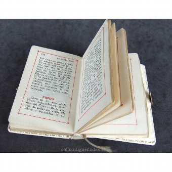 Antique Prayer Book, "MY ANGEL TUTELAR"