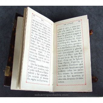 Antique Prayer Book "THE OFFICE OF SUNDAY"