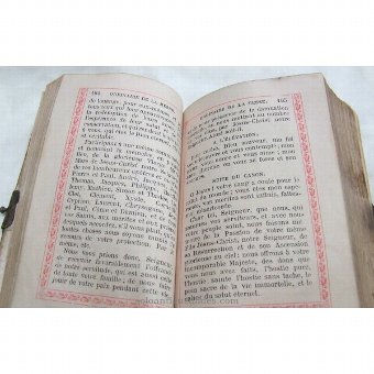 Antique Prayer Book "MASS ORDINARY"