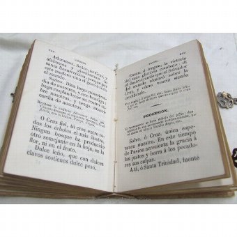 Antique Prayer Book "THE NEW LIGHT OF CHRISTIAN"