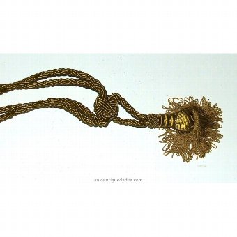 Antique Yellow tassels