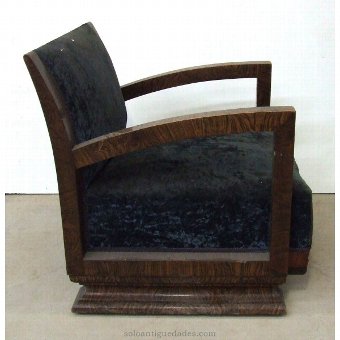 Antique Biedermeier style wooden chair